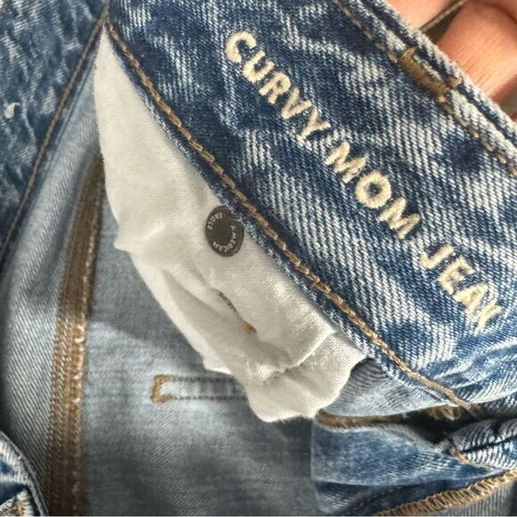 American Eagle curvy mom jeans size 24 - Picture 4 of 6